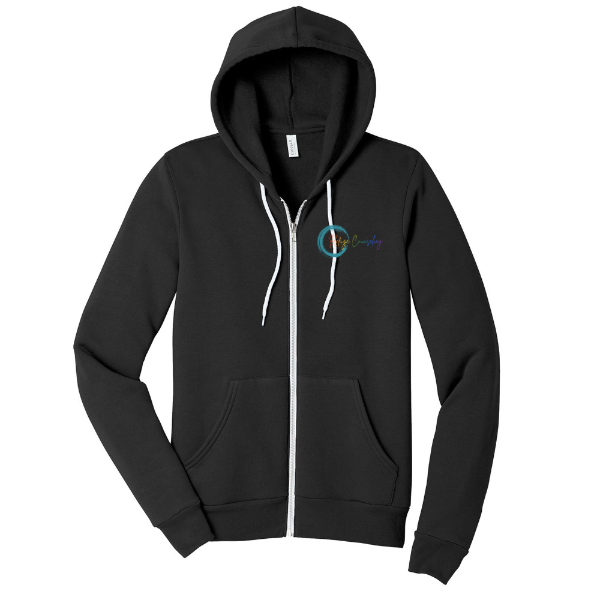 Unisex Sponge Fleece Full-Zip Hoodie